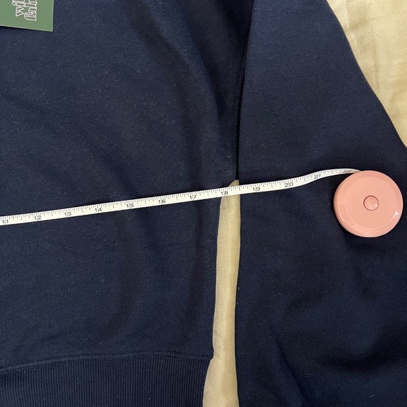 Wild Fable - Women's Crewneck Cropped Sweatshirt Xavier Navy Size Small - Picture 4 of 4